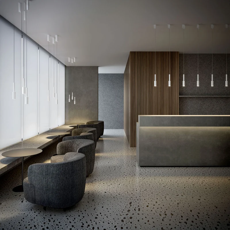Aluminium Suspension Lamp TUBINO by Matteo Thun for Panzeri