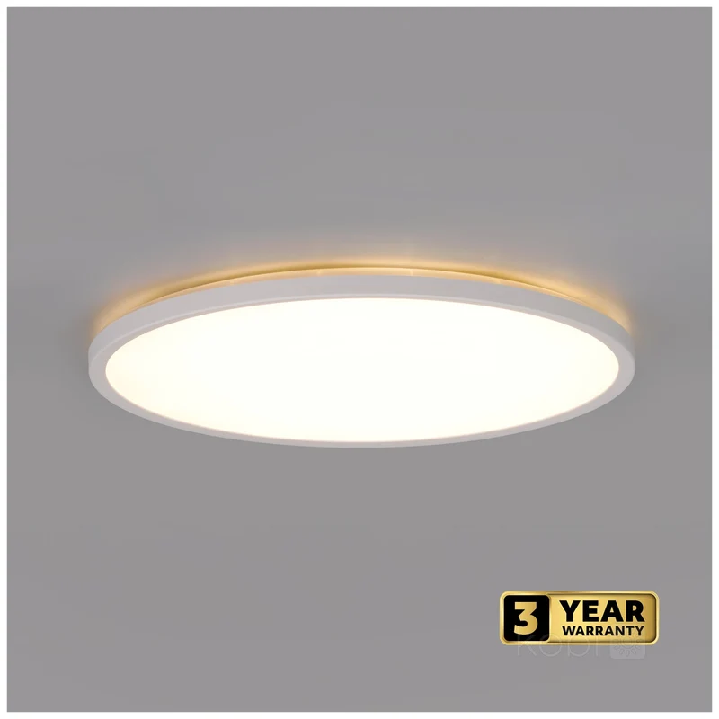 NIVERA Deckenleuchte mit Sensor | Rund | 18W | Ø300mm | Weiß | CCT - Schalter | inkl. Fernbedienung