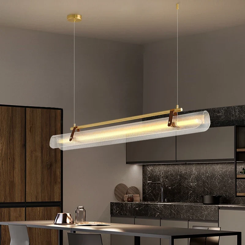 Minimalistische nordische LED-Deckenleuchte für Wohnzimmer und Esszimmer – Orithya