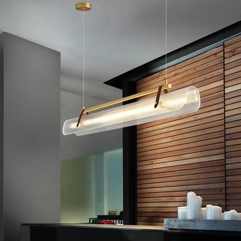 Minimalistische nordische LED-Deckenleuchte für Wohnzimmer und Esszimmer – Orithya