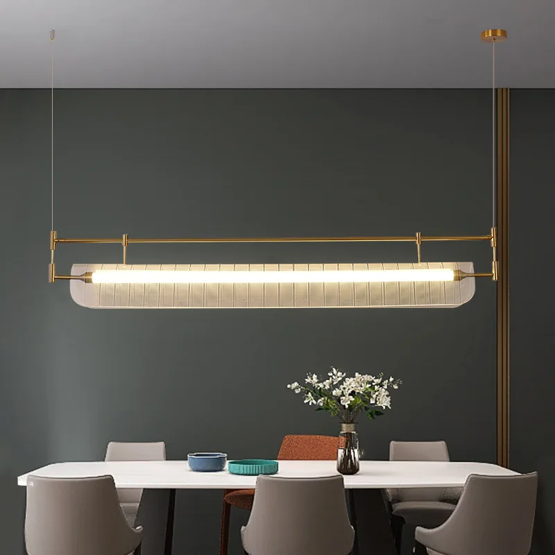 Minimalistische nordische LED-Deckenleuchte für Wohnzimmer und Esszimmer – Orithya