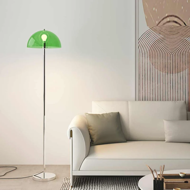 Floor Lamp Nordic Acrylic Sprout Dome Mushroom Multi Color