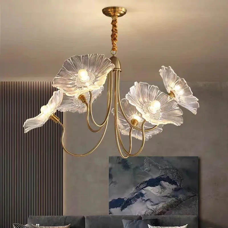 Moderner polierter Chromlüster für das Esszimmer – Navélice