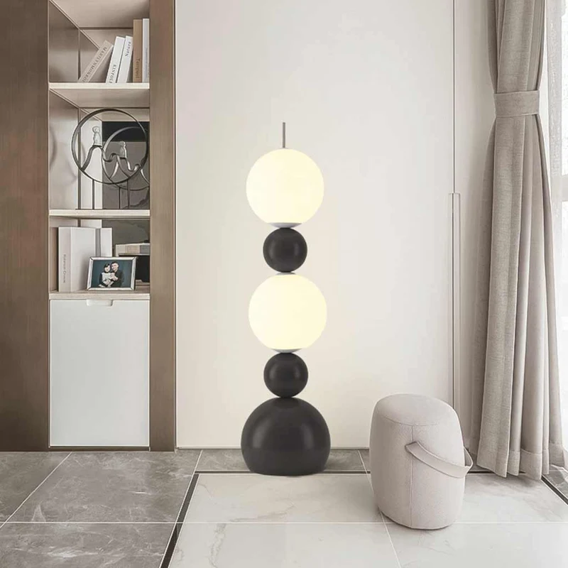 Floor Lamp Creative Globe Gourd Ball Dimmable LED
