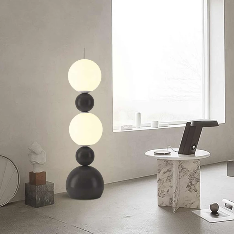 Floor Lamp Creative Globe Gourd Ball Dimmable LED