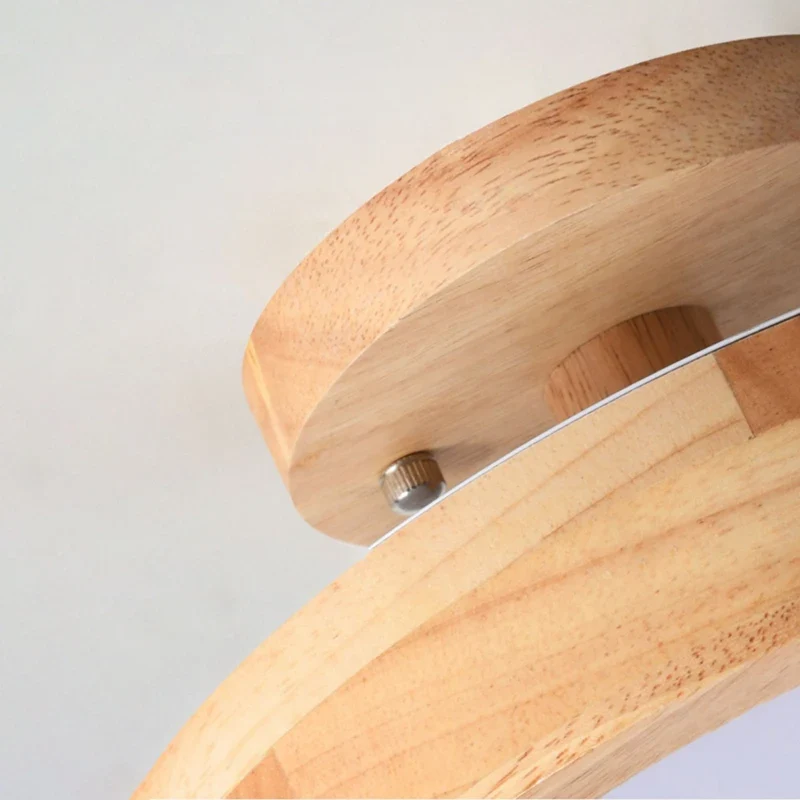 Nordische Deckenleuchte aus Holz für Flur – Arborise