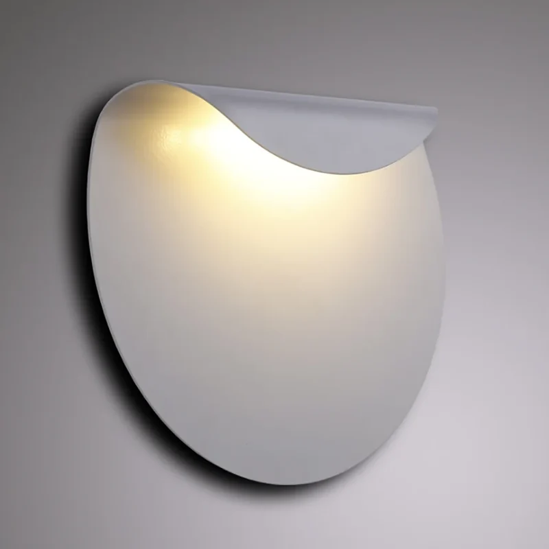Moderne Wandleuchte aus Aluminium für Schlafzimmer – Armoniely