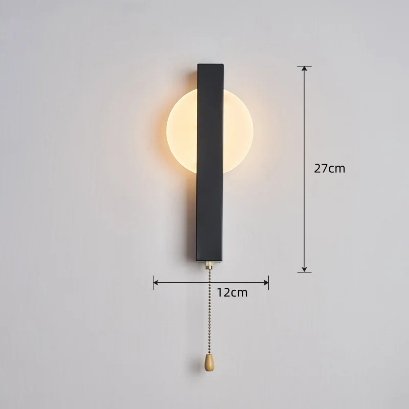Moderne Wandleuchte aus Metall für Schlafzimmer und Wohnzimmer – Miraluxi