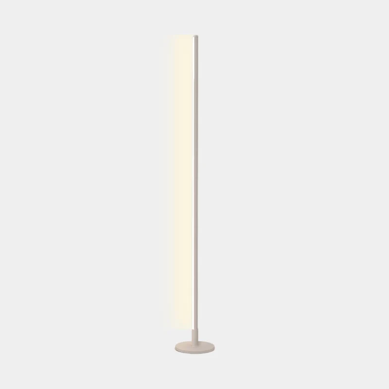 Floor Lamp Minimalist Slim Linear Dimmable LED, Black / White