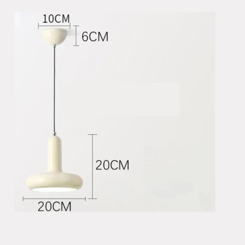 Pendelleuchte Kuppel aus lackiertem Aluminium – Zénorial