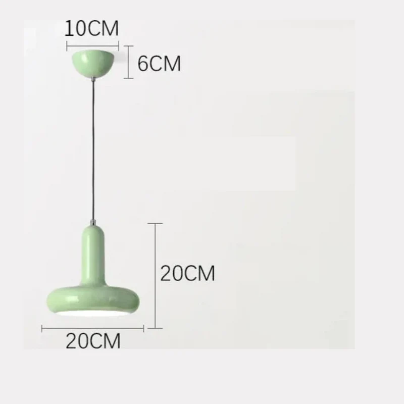 Pendelleuchte Kuppel aus lackiertem Aluminium – Zénorial