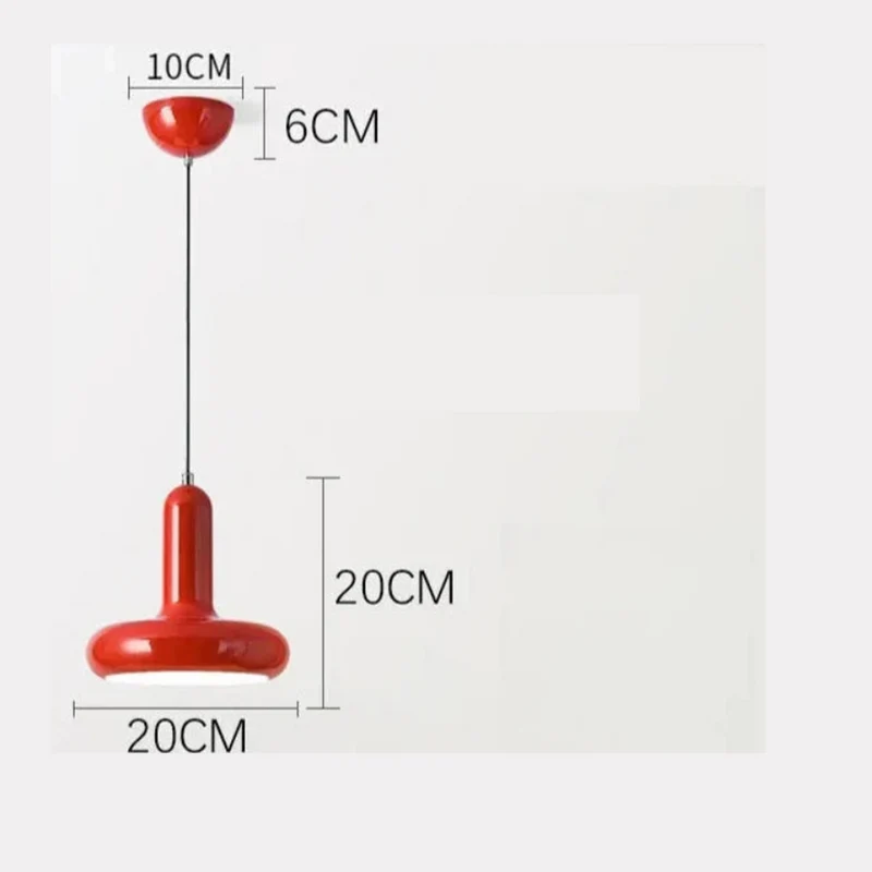 Pendelleuchte Kuppel aus lackiertem Aluminium – Zénorial