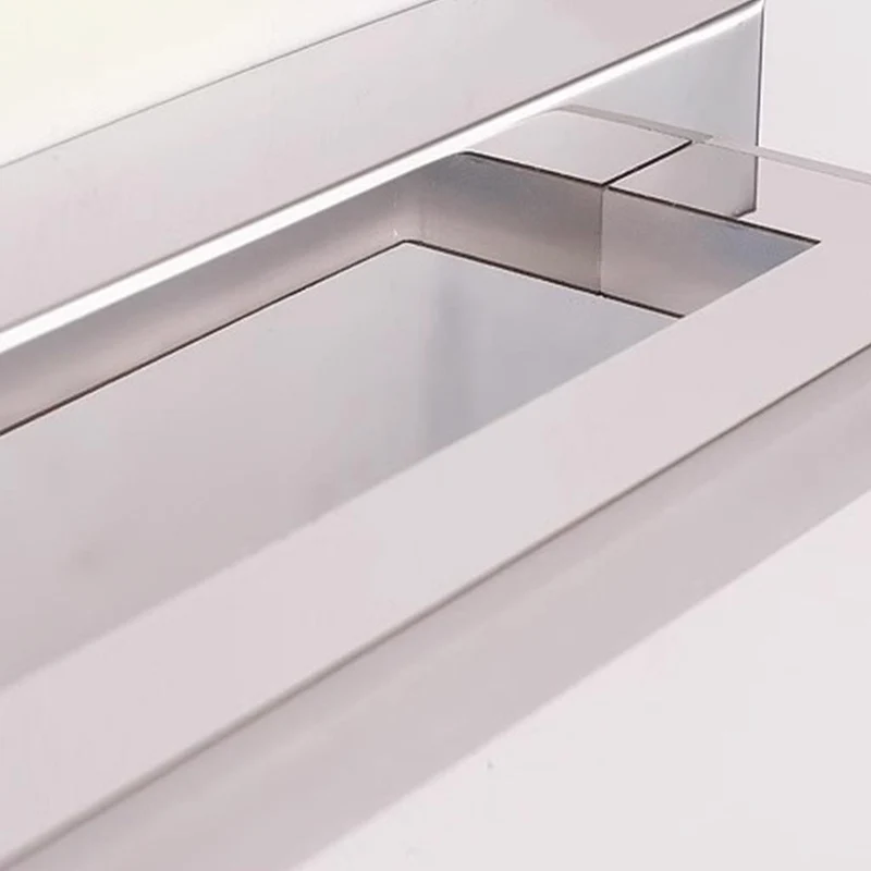 Vanity Mirror Sconce Wall Light Minimalist Rectangle LED, Chrome