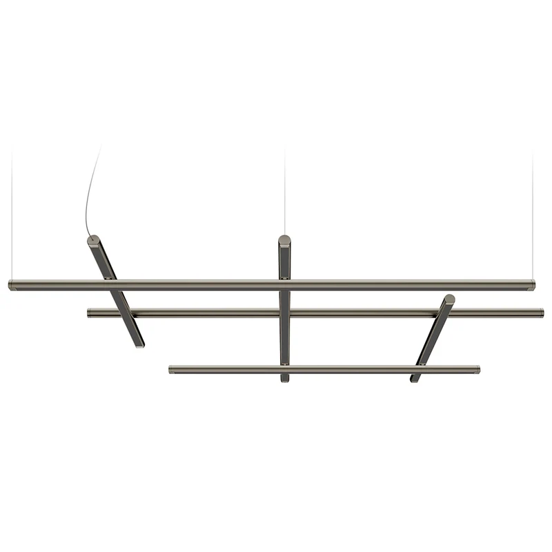 Aluminium Suspension Lamp HILOW by Mathaeus Thun Hohenstein for Panzeri