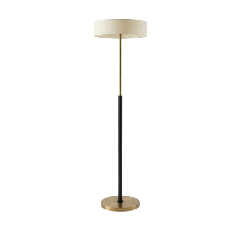 Stehlampe aus Glas und Holz für Wohnzimmer – Armonilleu