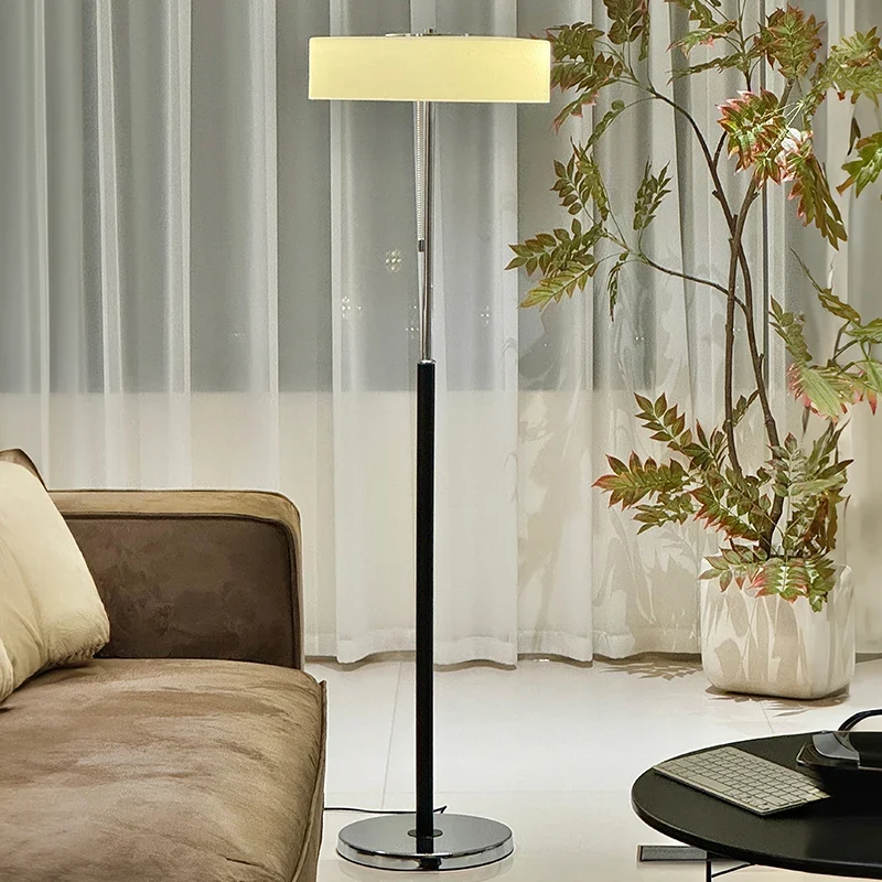 Stehlampe aus Glas und Holz für Wohnzimmer – Armonilleu