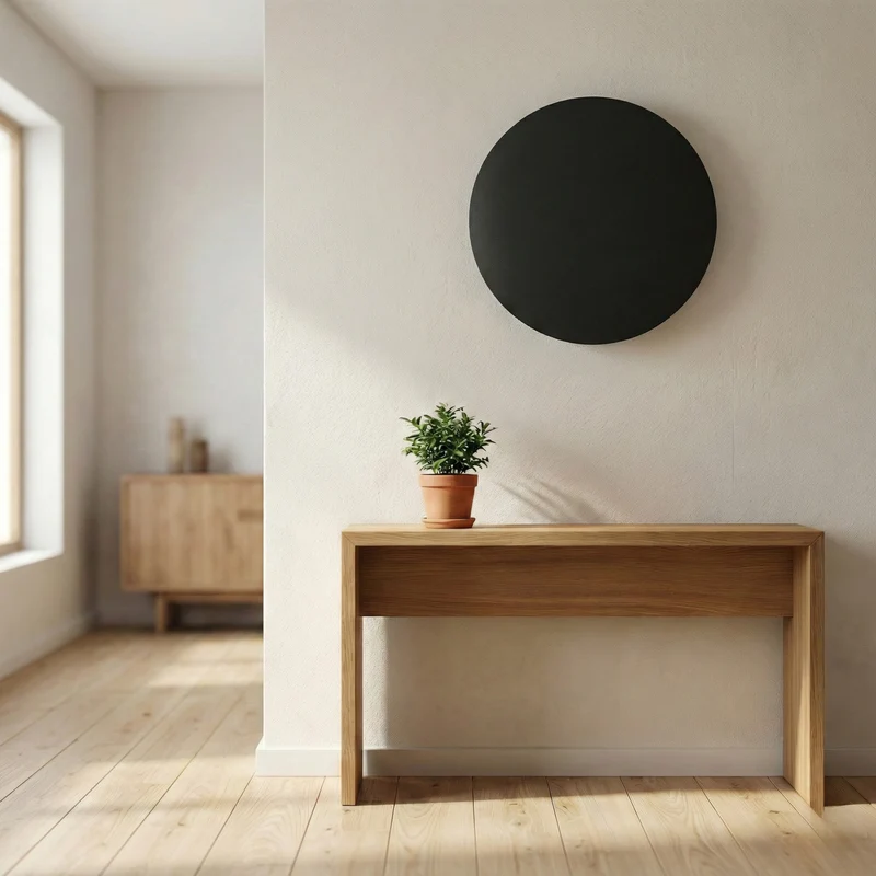 Moderne Wandleuchte aus schwarzem Aluminium – Novaluc