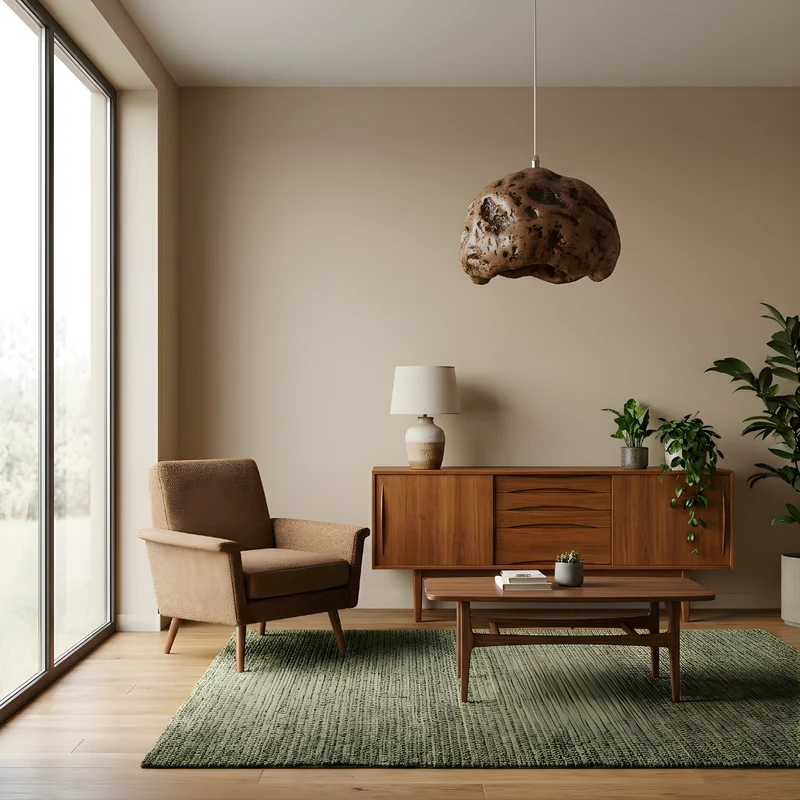 Minimalistische Harz-Pendelleuchte für das Wohnzimmer – Resiluxia