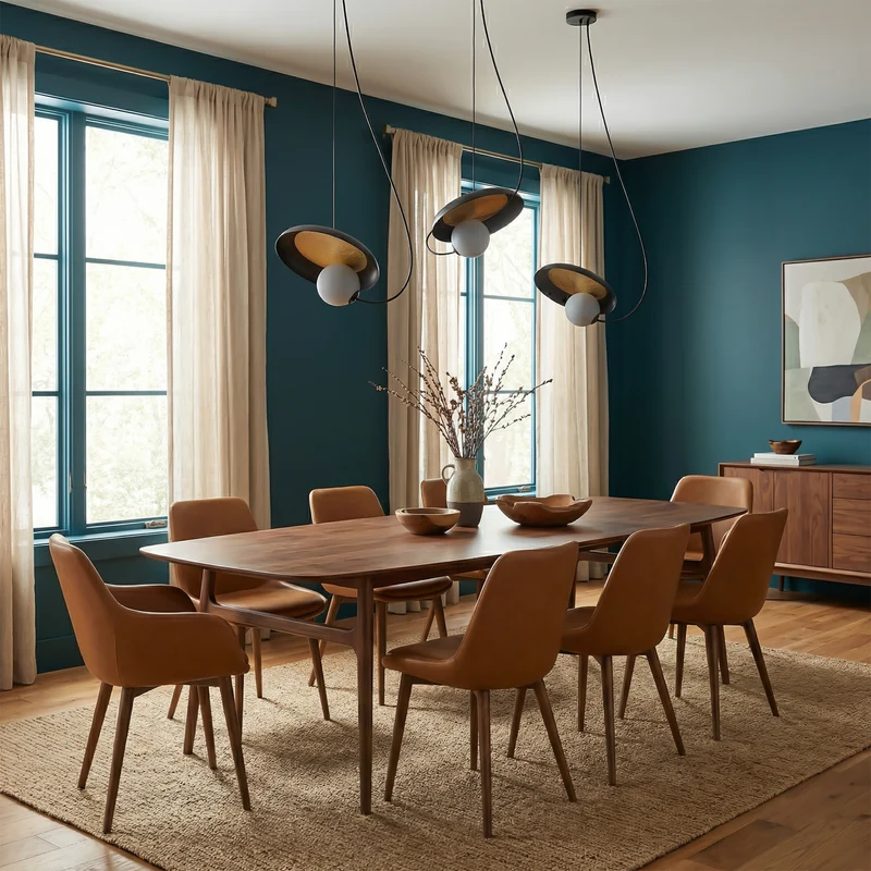 Nordisches Design-Hängeleuchte aus Eisen für Esszimmer – Célestriø