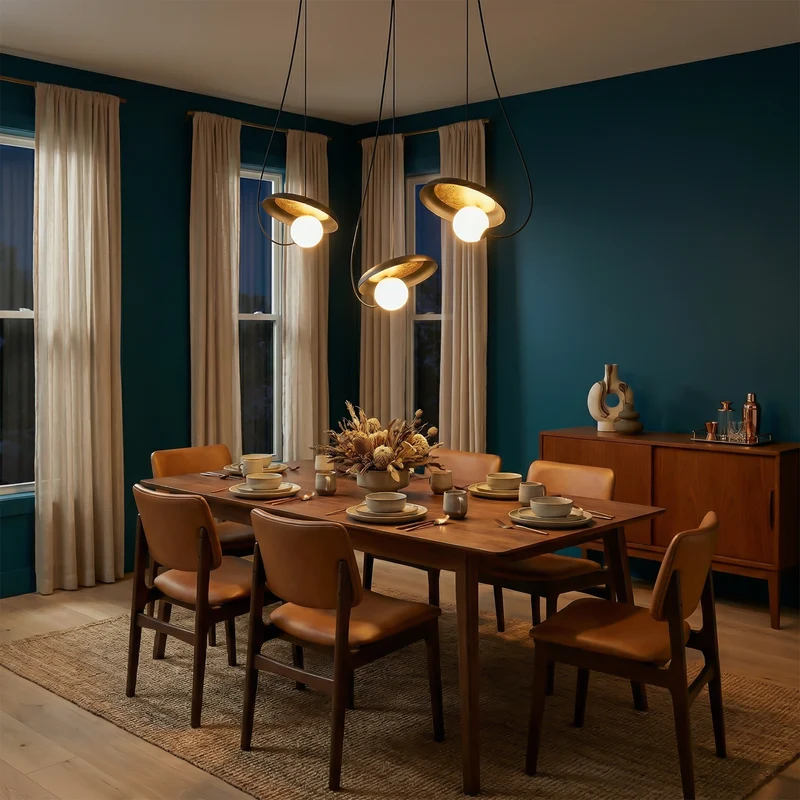 Nordisches Design-Hängeleuchte aus Eisen für Esszimmer – Célestriø