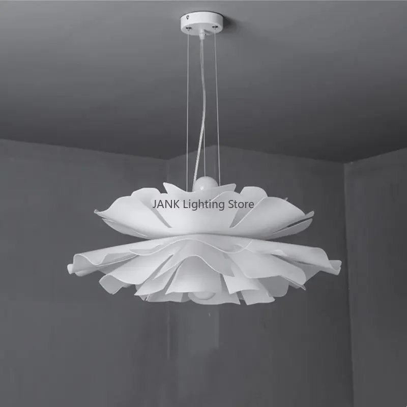Minimalistische Papier-Deckenleuchte für Schlafzimmer – Calicea