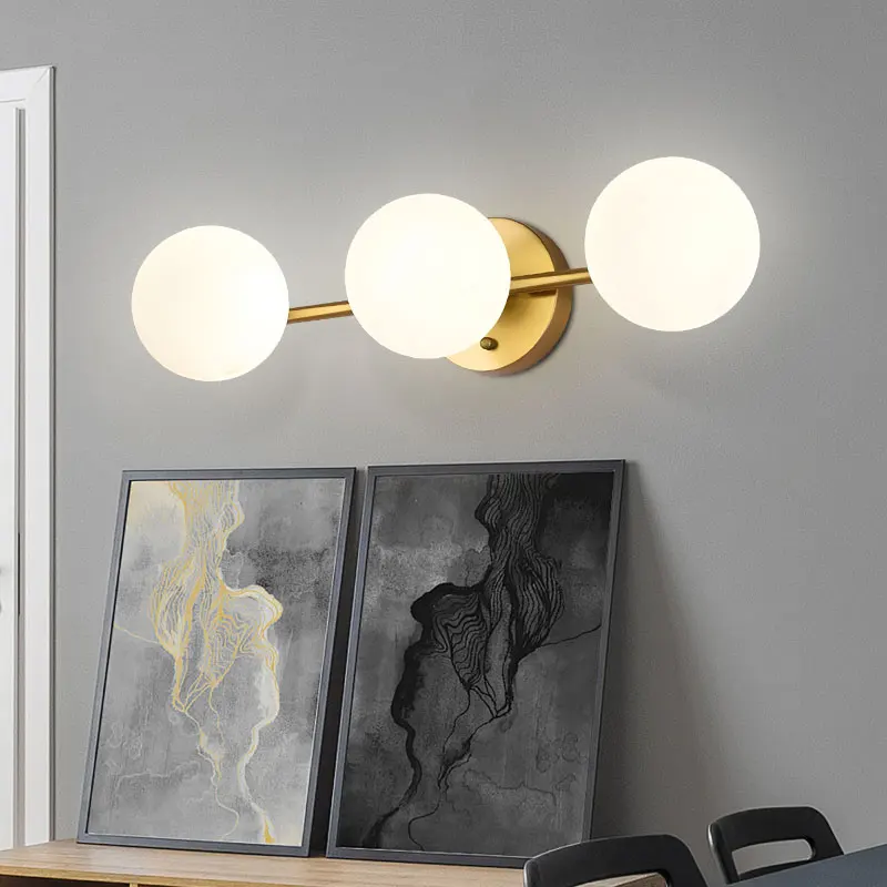 LED-Wandleuchte aus schwarzem Metall für Schlafzimmer – Nova