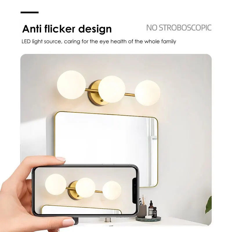 LED-Wandleuchte aus schwarzem Metall für Schlafzimmer – Nova