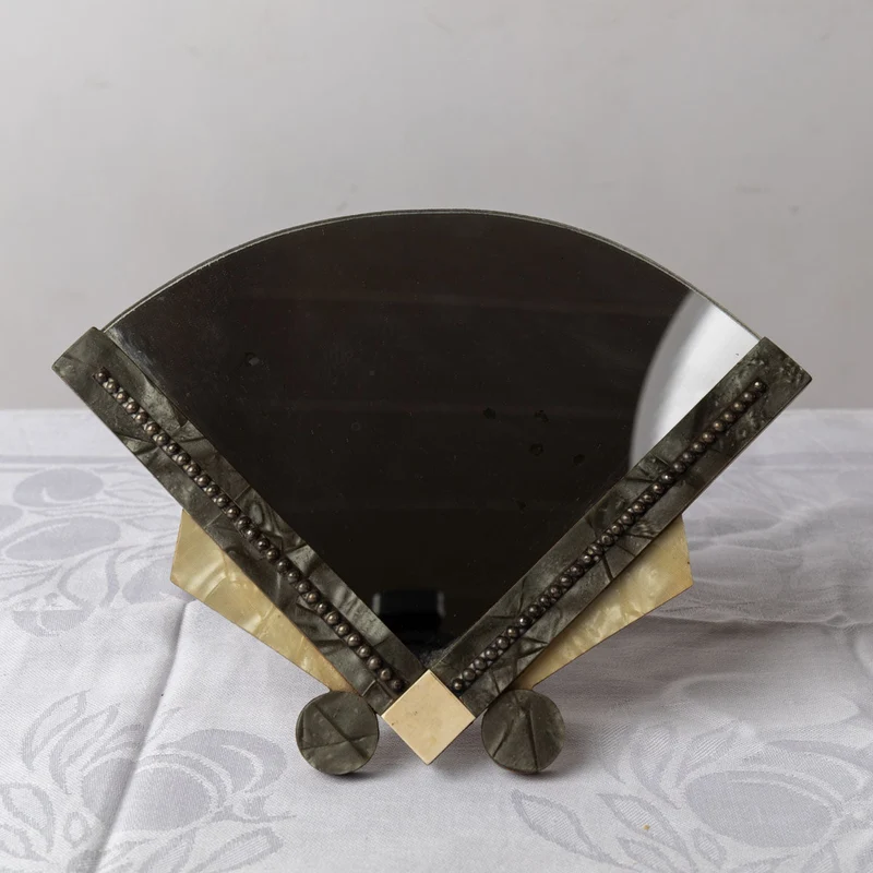 1930er Art Deco Kleiner Spiegel