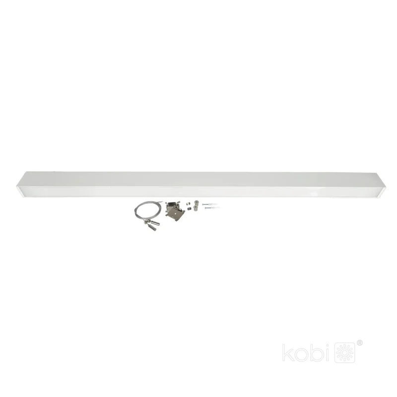 LED Linear Pendelleuchte | Bürolampe | Weiß | 120cm | 40W | Einstellbare CCT Lichtfarbe | KOLINE