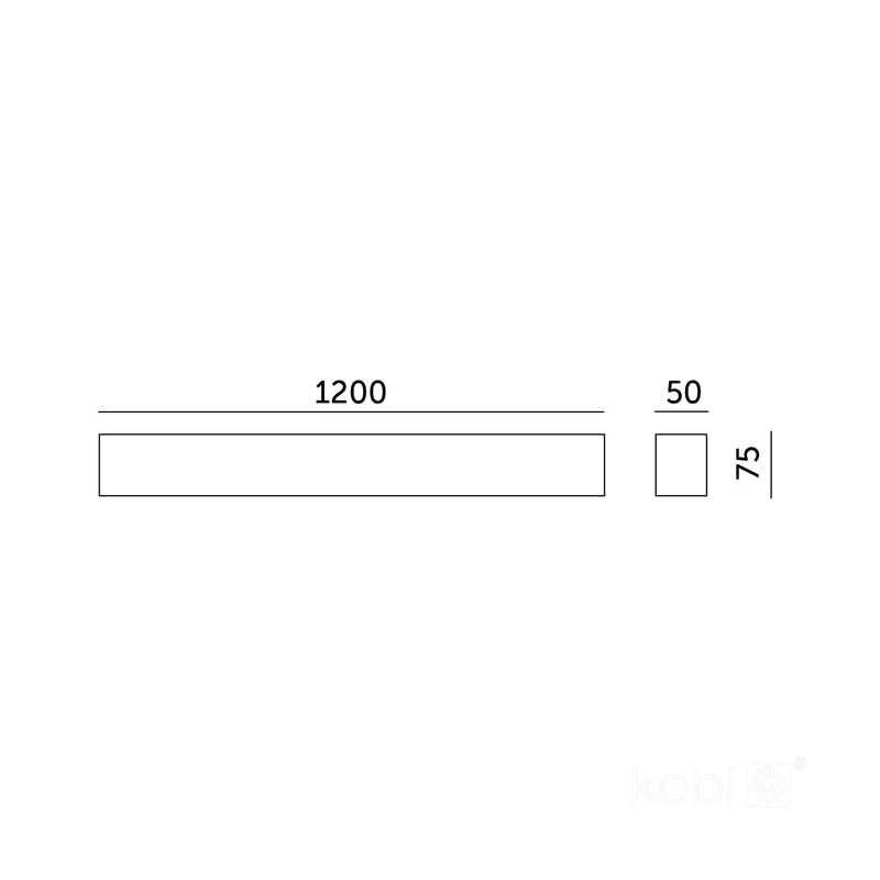 LED Linear Pendelleuchte | Bürolampe | Weiß | 120cm | 40W | Einstellbare CCT Lichtfarbe | KOLINE
