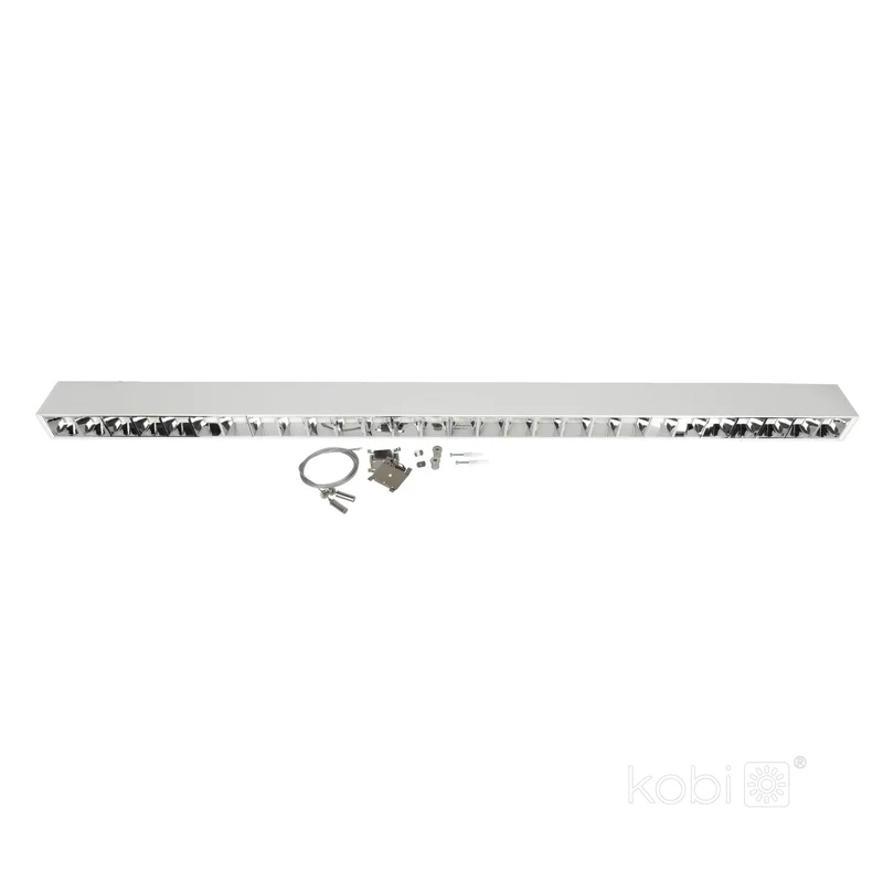 LED Linear Pendelleuchte | Bürolampe | Weiß | 120cm | 30W | UGR <19 | Einstellbare CCT-Lichtfarbe