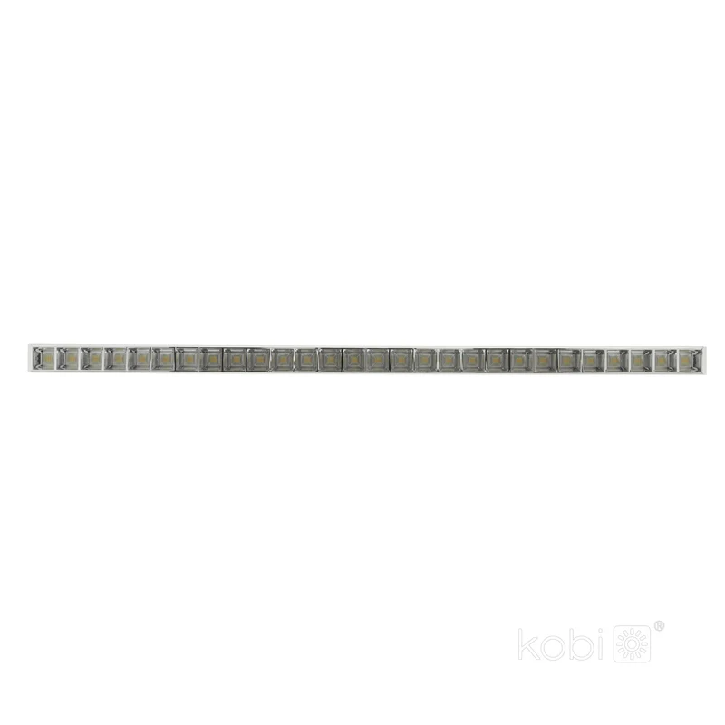 LED Linear Pendelleuchte | Bürolampe | Weiß | 120cm | 30W | UGR <19 | Einstellbare CCT-Lichtfarbe