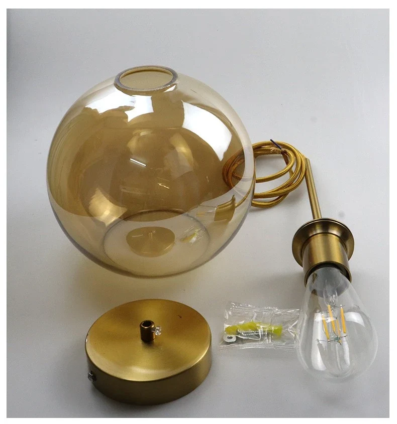 Rauchglas-Pendelleuchte für Esszimmer – Ombrelia