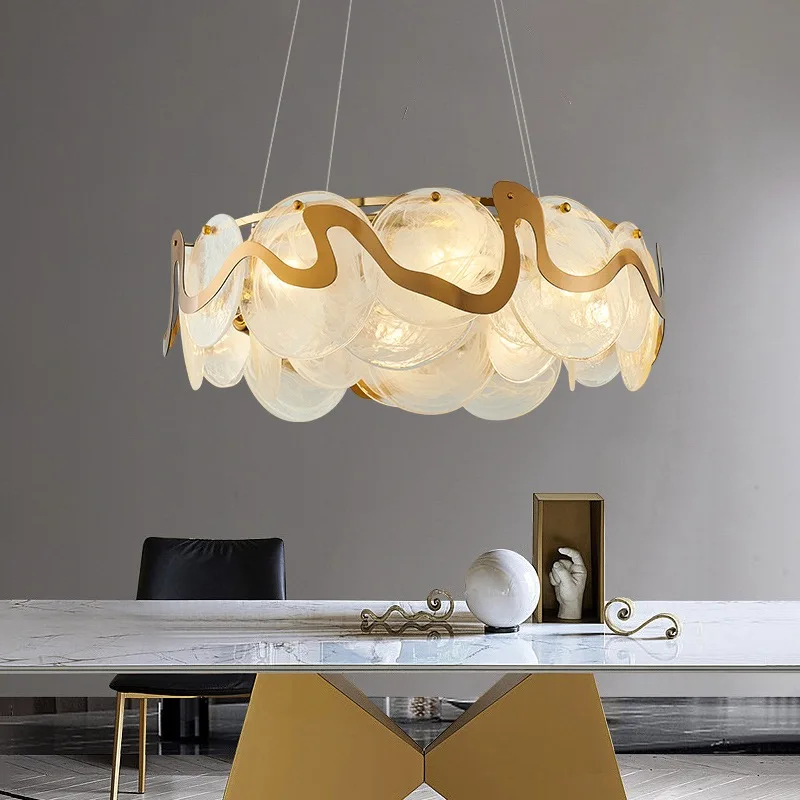 Moderne Pendelleuchte aus Legierung für Wohn- und Schlafzimmer – Miraluxa