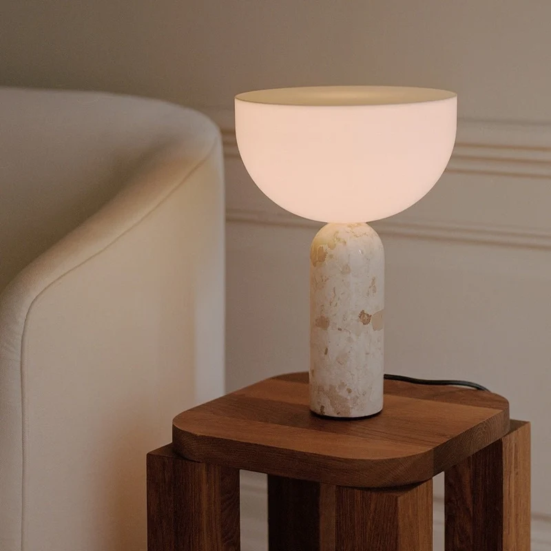 Tischleuchte Kizu Kunic Breccia Small - New Works