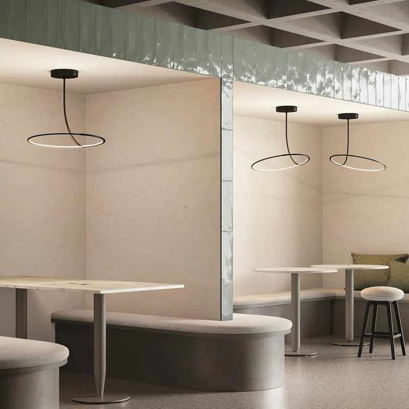Metal Ceiling Lamp POISE CEILING by Robert Dabi for Kdln