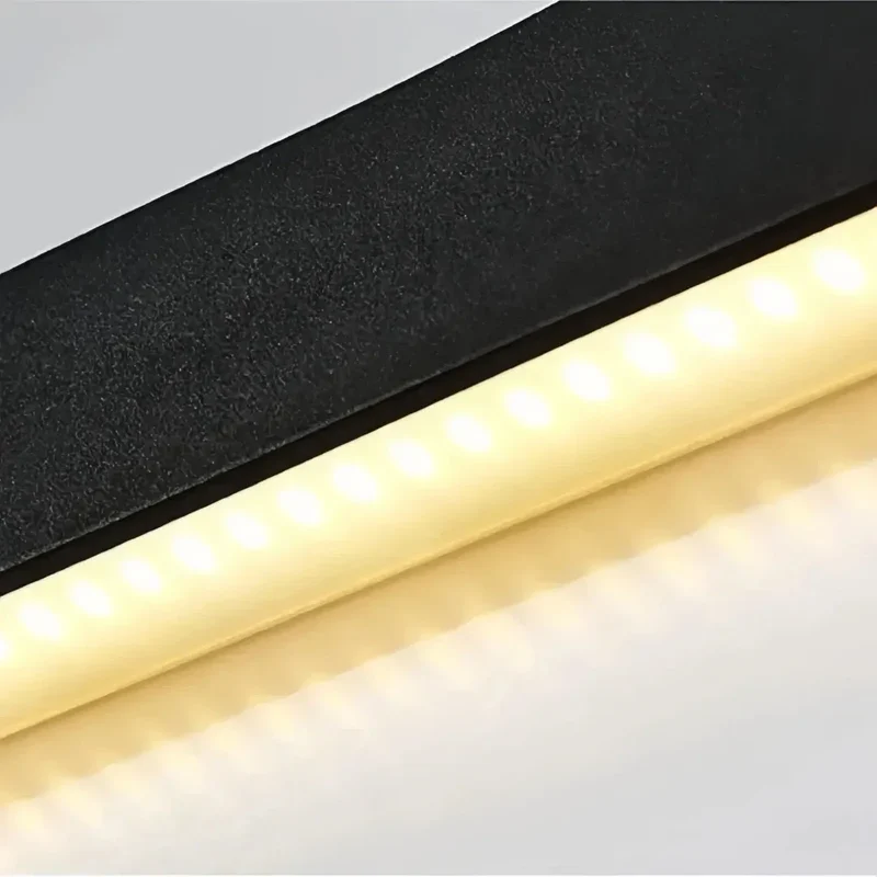 Moderne flache LED-Wandleuchte für das Wohnzimmer