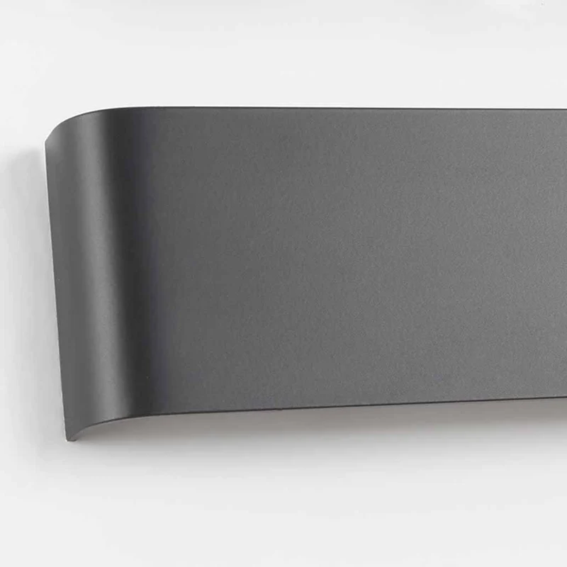 Wall Bedside Lamp Spotlight Linear Rectangle, Black / White