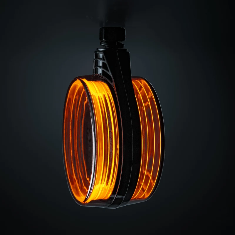 Strands FOR9T Spanische Lutscher-Lichterkette / Bernsteinfarbene LEDs
