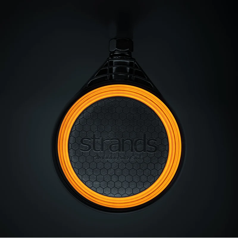 Strands FOR9T Spanische Lutscher-Lichterkette / Bernsteinfarbene LEDs