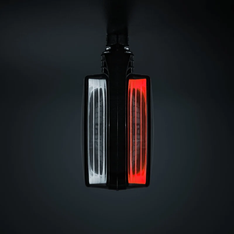 Strands FOR9T Spanische Lutscher-Lichterkette / Bernstein-, weiße und rote LEDs