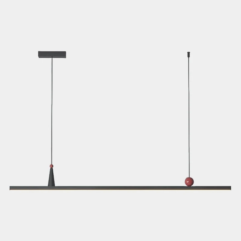 Pendant Light Geometric Horizontal Linear LED