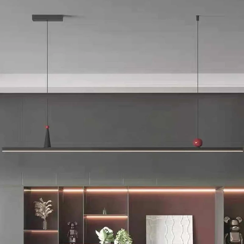 Pendant Light Geometric Horizontal Linear LED