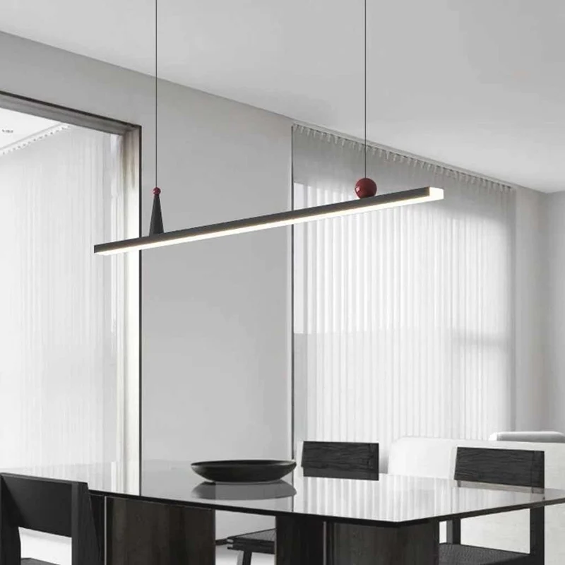 Pendant Light Geometric Horizontal Linear LED