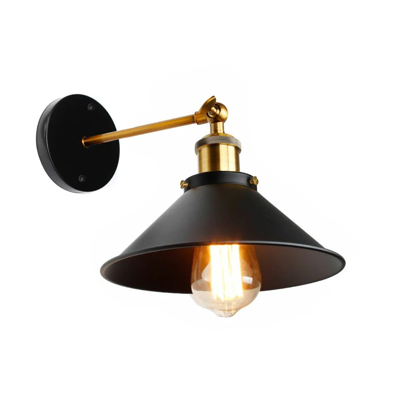 Vintage Wandleuchte verstellbar Industrie-Stil LEDSONE ~3872