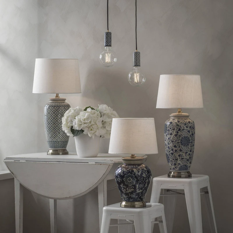 Vasenlampe "Jasmin"