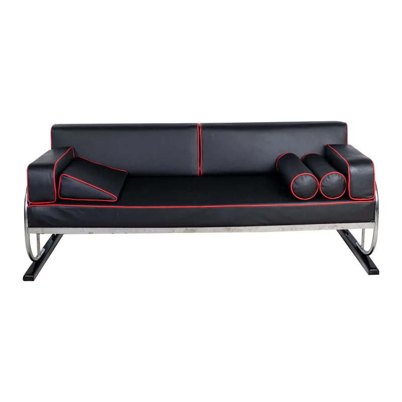 1930er Bauhaus Sofa Lederbezogen