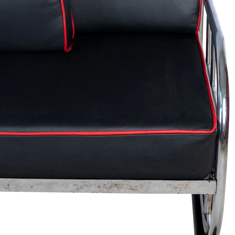 1930er Bauhaus Sofa Lederbezogen