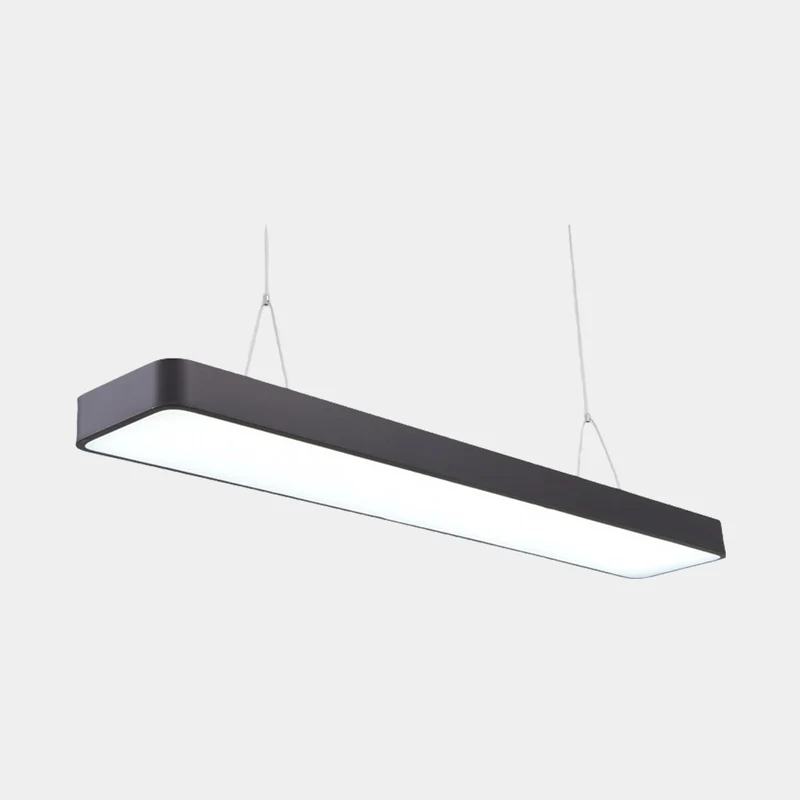 Pendant Light Minimalist Bright Rectangle LED for Office