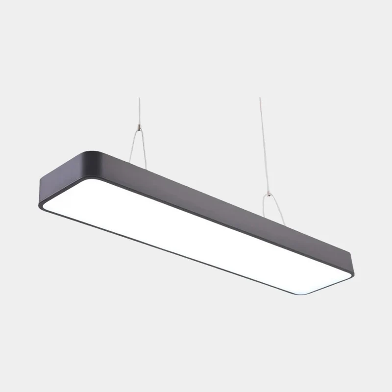 Pendant Light Minimalist Bright Rectangle LED for Office